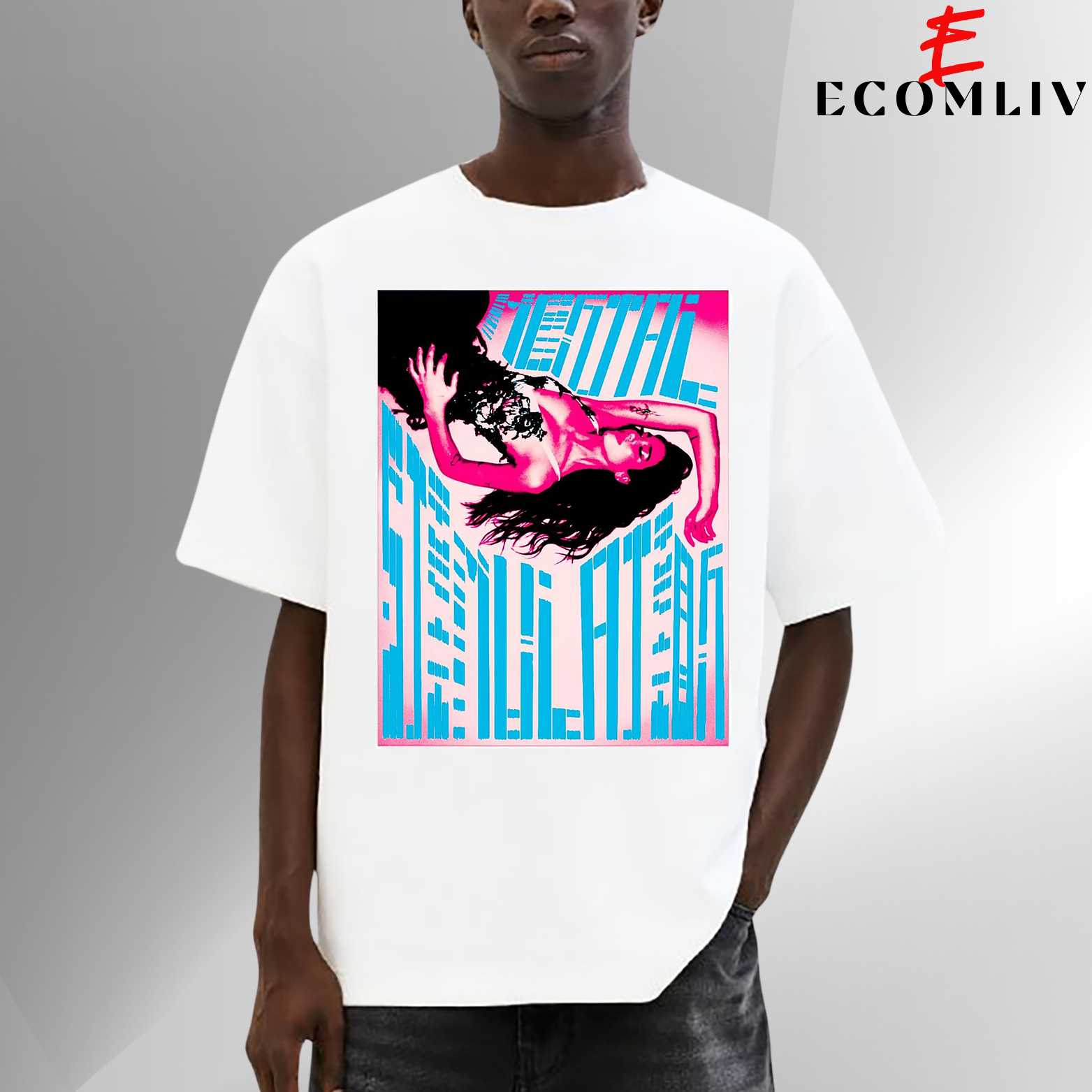 Dua Lipa Graphic T Shirt, Fan Collector Streetwear, Music Merch Gift